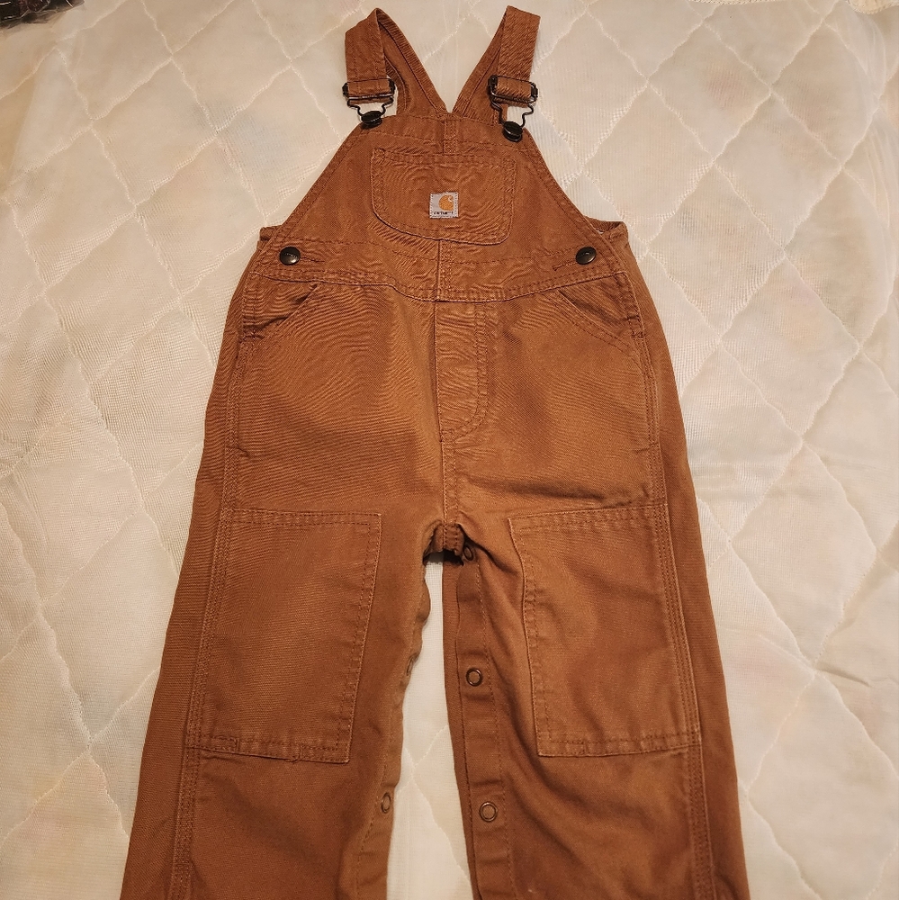 Carharrt Brown overalls. Size 18 months